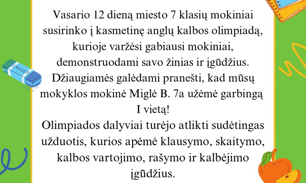 I vieta 7 klasių mokinių anglų kalbos olimpiadoje_page-0001