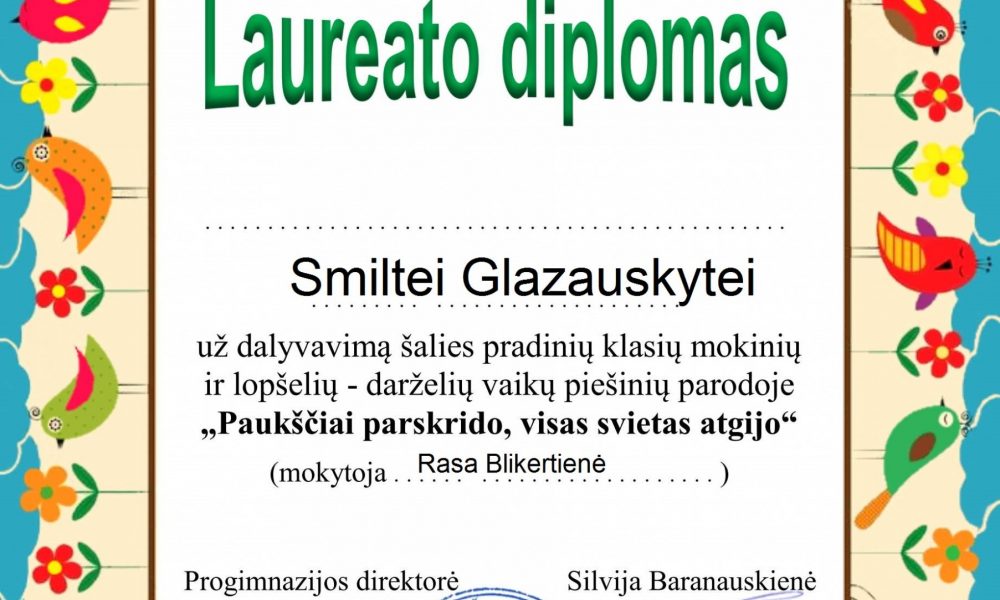 laureatas-pauksciai-parskrido_Smilte