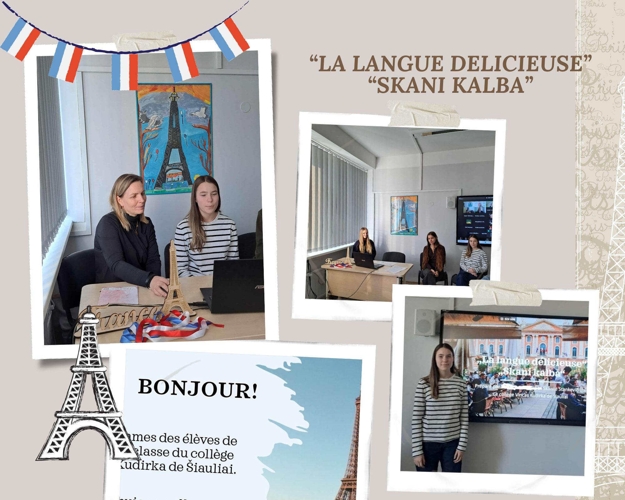 “La langue delicieuse” “SKANI KALBA”