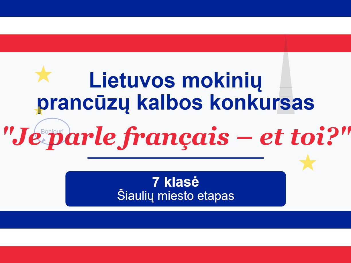 Prancuzu kalbos konkursas(1)